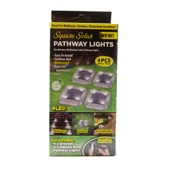 Solar Pathway SQ  Lights 4pk