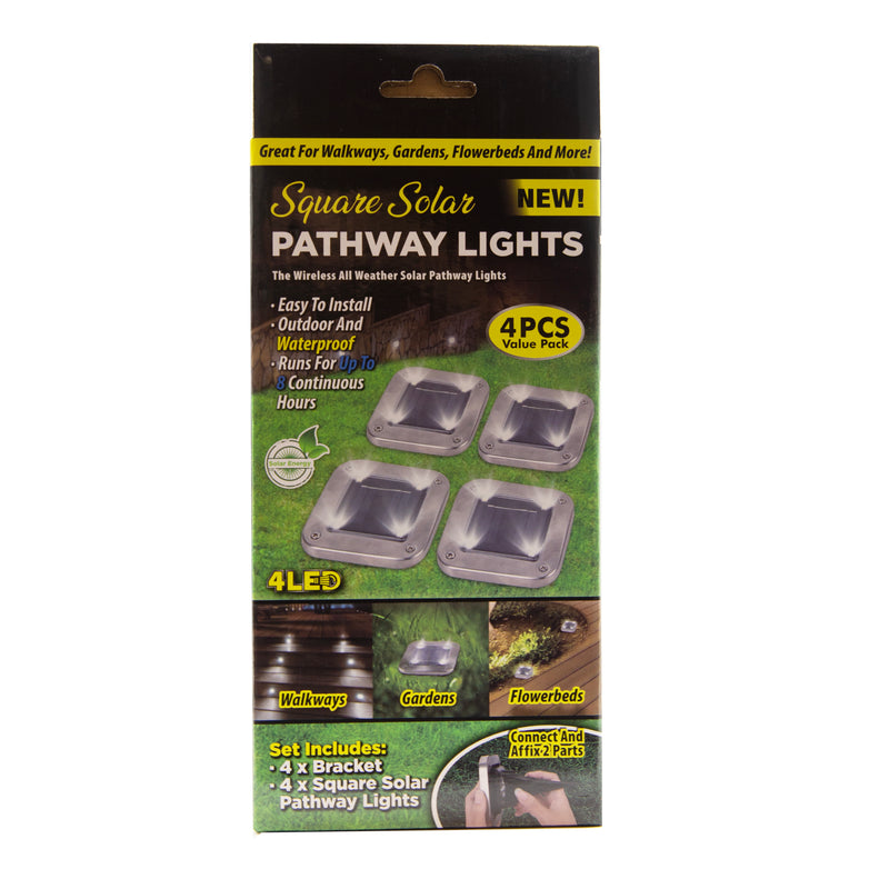 Load image into Gallery viewer, Solar Pathway SQ  Lights 4pk
