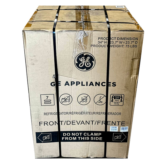 G.E. 5.6 cu.ft. Compressor Compact Refrigerator, Stainless Steel