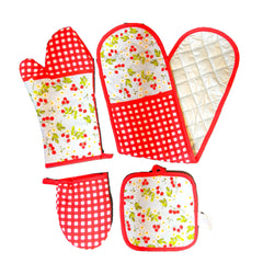 Smart Home Dainty Raspberries XL Pot Holder Over Mitt