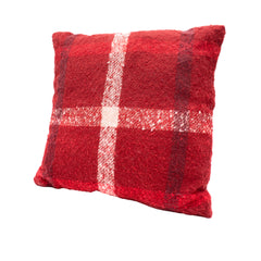Assorted Luxe Collection Plaid Pillow 16in X 16in - 8pcs Blue Plaid UPC # 1922341150482 - 8 pcs Red Plaid UPC # 1922341150468 - 8 pcs White Plaid UPC # 1922341150475