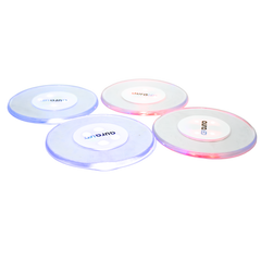 Aura LED Coasters 4pk