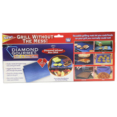 DIAMOND GRILL MAT DLX RTL SNGL