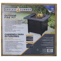 Firepit 30 With Cover 50K BTU 30in x 30in x 24.8in