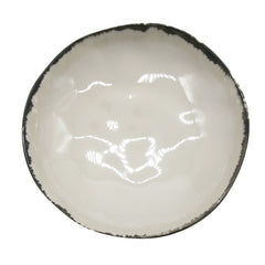 ⌀Irregular - Soup Plate - SMOOTH - PEARL Pearl Cote Stoneware Dishwasher & Microwave safe 6pc/set