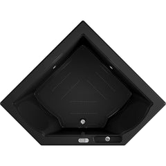 Bathtub: Fuzion - Black - Sold with No Warranty