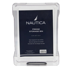 Clear bin with cool grey 11C handle	Storage bin Size: 30.2x22x13cm