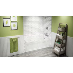 Cetra 36" x 60" Alcove Whirlpool Tub | White – Right Drain - Sold with No Warranty
