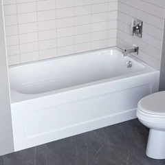 PROFLO 6036 Skirted Soaking Bathtub | White – Right Drain