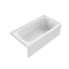 PROFLO 6036 Skirted Soaking Bathtub | White – Right Drain