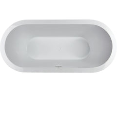 Celeste 70" x 32" Freestanding Soaking Bathtub | White - Sold with No Warranty