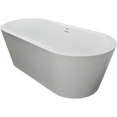 Celeste 70" x 32" Freestanding Soaking Bathtub | White - Sold with No Warranty