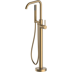 CONTENTO FS FILLER BBZ Freestanding Tub Filler Contento Brushed Bronze - NO Warranty included, Factory Warranty Voided