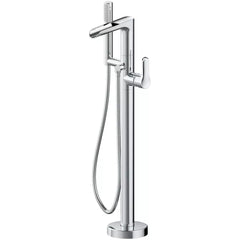 Freestanding Tub Filler: Karina - Chrome - Sold with No Warranty