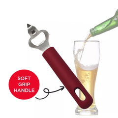 SharpChef Soft Grip Bottle Opener - Black(8), Red(8), Grey(8)