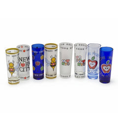 Shot Glass Tall Assorted - New York