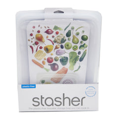 Stasher-Half Gallon Tray 6 Units Clear