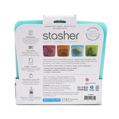 Stasher Sandwich Bag - Aqua Bye Bye Plastic