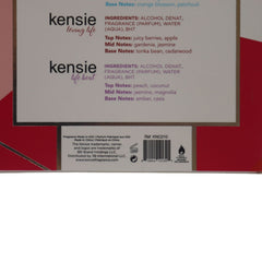 Kensie Fragrance Purse Spray Collection 4 x 10 ml .33 fl oz