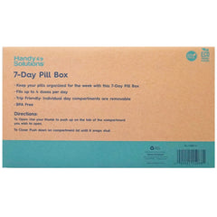 HANDY SOLUTIONS 7-DAY PILL BOX