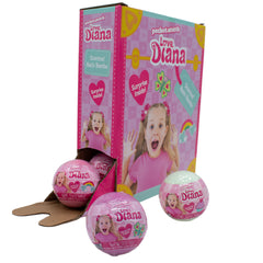 LOVE DIANA SCENTED BATH BOMB 3.9oz W-SURPRISE INSIDE 12PC DISPLAY item#42AS05408Q - Priced By Pc Sold By 12 pc Display