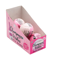 SB, 4.9oz Champagne Wishes Bath Bomb w/ Prize SRP