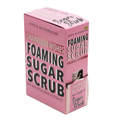 SB, Champagne Wishes Foaming Scrub Mini Packets SRP