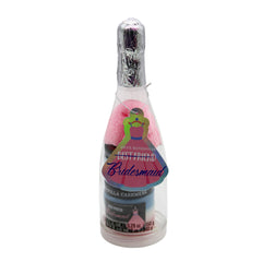 SB, WEDDING CHAMPAGNE BOTTLE - BRIDESMAID