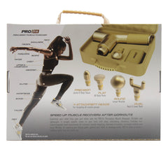 Massage Gun Gold with Carry Case