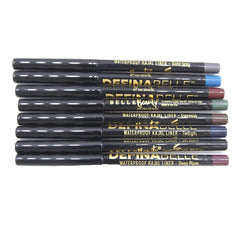 Belle Beauty - Definabelle Waterproof 4 pc Eyeliner Kajal - Green & Jet Black