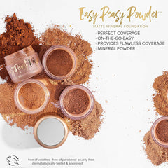 Easy Peasy Mineral Powder Foundation - Tan