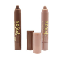 Belle Beauty - So Shady Long Wear Shadow Stick - Sugar Frost + Golden Brown