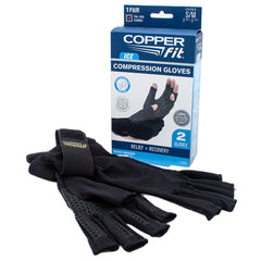 COPPER FIT ICE COMPRESSION GLOVES S/M