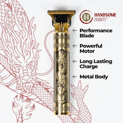 Handsome Habits Vintage Hair Trimmer & Grooming System (Master Case qty 8 / Inner Case qty 4)