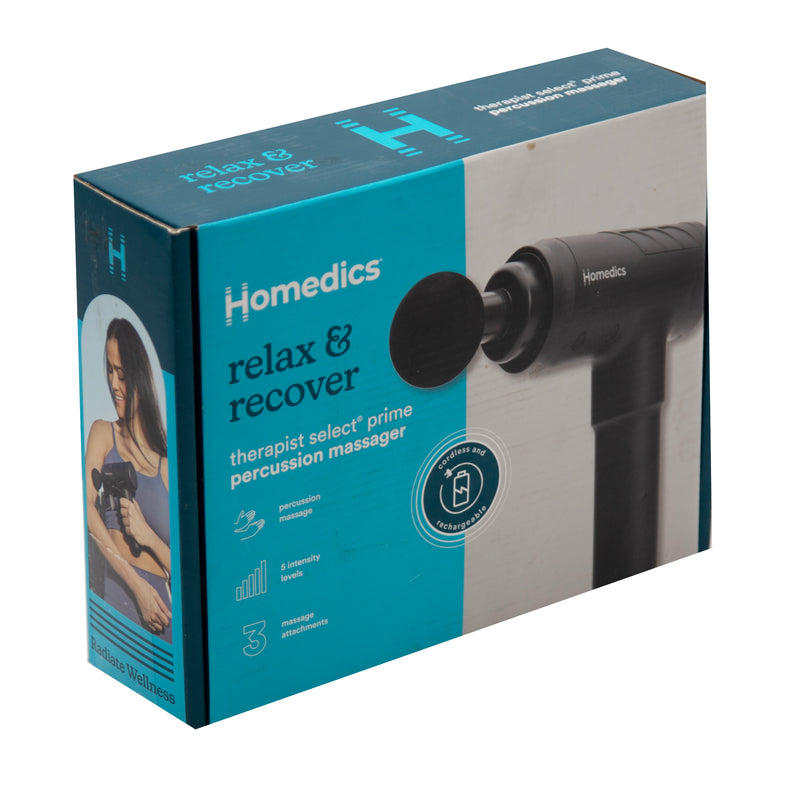 Load image into Gallery viewer, Homedics Relax &amp; Recover Therapist Select Prime Percussion Massager - Refreshed Grade A
