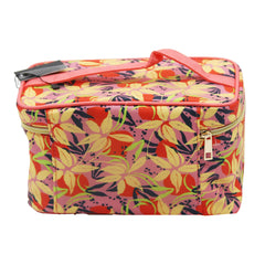 Jones NY -FLORAL PATTERN NYLON TRAIN CASE