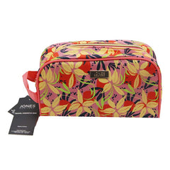 Jones NY -FLORAL PATTERN NYLON DOPP KIT