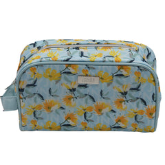 Jones NY -FLORAL & JNY LOGO PATTERN NYLON DOPP KIT