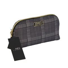 BAIN MILLER - NYLON HANGING TOILETRY BAG WITH REMOVEABLE POUCH - BLACK