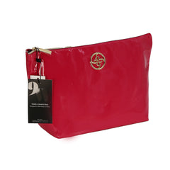 NINE WEST -  PU TOP ZIP COSMETIC BAG