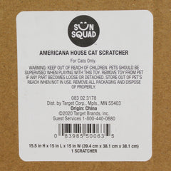 Sun Squad Americana House Cat Scratcher
