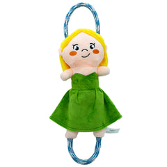 HugSmart RopeFunz Large Doll Dog Plush