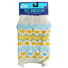 Pawsitively Fun! Assorted Style Winter Pet Sweaters 6 of Each - Assorted Sizes