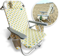 Bliss Folding Beach Chair - Pineapple