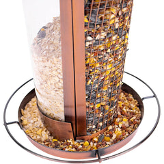 2 In 1 Bird Feeder - Antique Copper