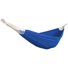 Double Hammock in a Bag w/ Rope loops & Hanging Hardware (6pc pdq dark blue, red, Green)