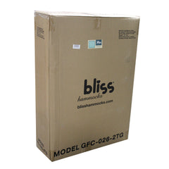 Bliss 2 Chairs In 1 Box 26in Gravity Free Recliners with Pillow, Canopy & Tray