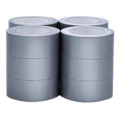 Gray Duct Tape - 12 Pack - 2 in x 90 ft