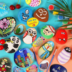 Rock Painting Craft Kit New