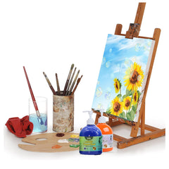 12 Tempera Paint Bottles - 500 ml